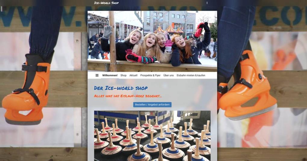 Der Online-Shop der Ice-World Ice-Business GmbH bietet Eislauf-Fans ein umfangreiches Zubehör.