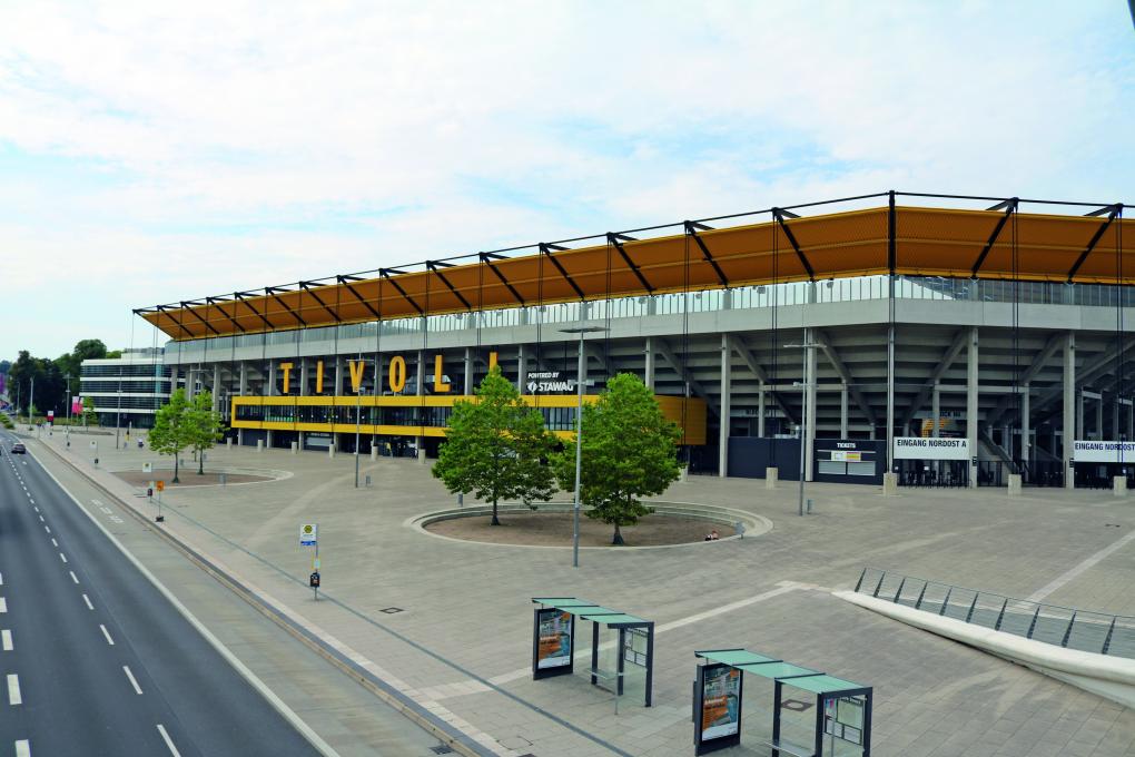 In den Räumlichkeiten des Aachener Tivoli befindet sich seit 2015 die Spielbank Aachen.