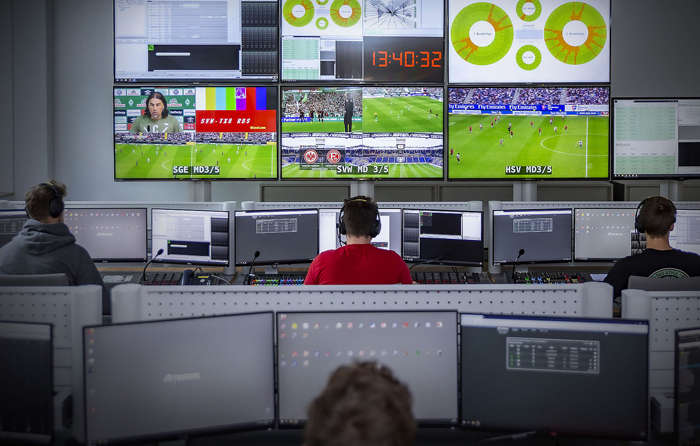 Überwachung von Bundesliga-Spielen