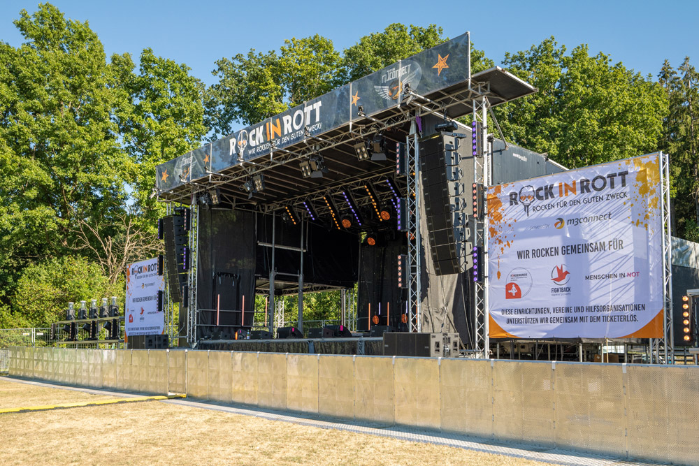 Das Festival Rock in Rott fand im August 2022 in Roetgen statt.