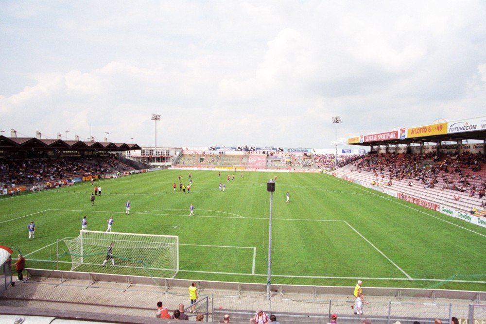 Seine Heimspiele trägt der Pitch-of-the-year-Sieger im Stadion am Sportpark aus.