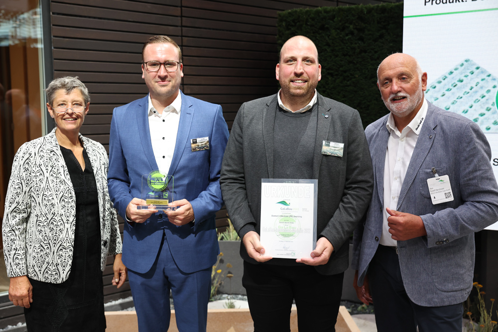 Der nachhaltige Kunstrasen DOMO Infinitum von DOMO Sports Grass wurde mit der Innovations-Medaille 2022 ausgezeichnet.