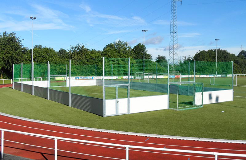 Die Soccercourts der Comfortline sind in verschiedenen Ausführungen erhältlich.