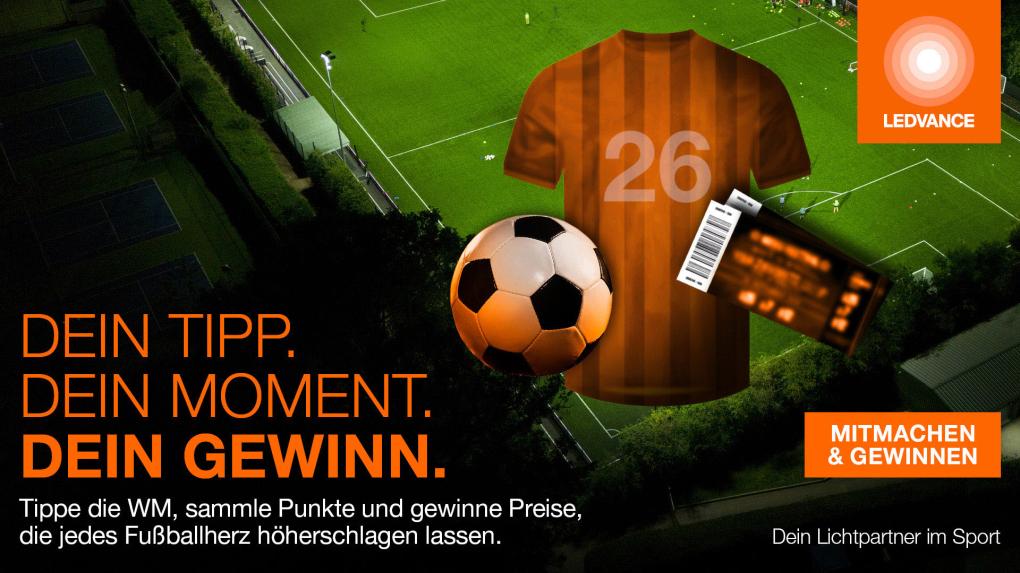 LEDVANCE WM-Tippspiel.