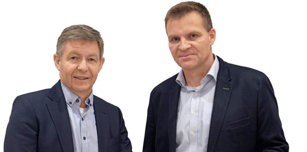 Die beiden Polytan-Vertriebschefs Fred van Wijk und Peter Herbig (v. l.).