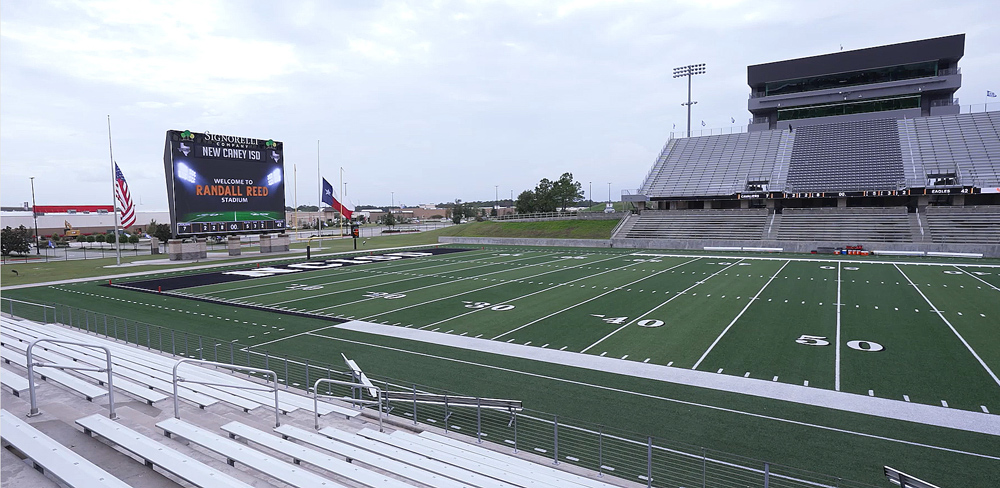 Das Randall Reed Stadium hat einige audiovisuelle Upgrades erhalten.