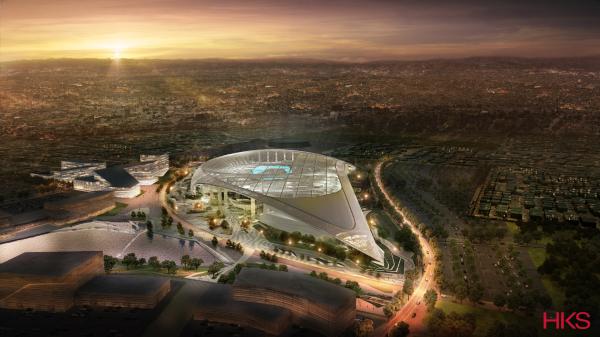 Das Inglewood Stadium in Los Angeles wird bei Eröffnung das teuerste Stadion der Welt sein.