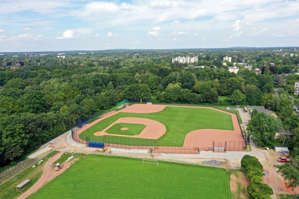 Im Bezirk Steglitz-Zehlendorf entstand eine neue Baseballanlage.