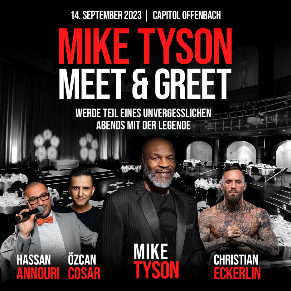 Meet & Greet Mike Tyson kommt nach Offenbach Stadionwelt