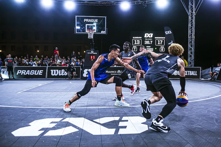 Bodet Sport ist der offizielle FIBA-Lieferant für Ballbesitzzeitmessung bei 3x3-Basketballwettbewerben.