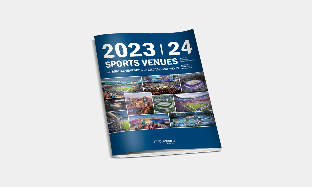 Das englische Jahrbuch der Sportstätten, SPORTS VENUES 2023/24, ist jetzt als eBook abrufbar. Die Printversion erscheint im August.