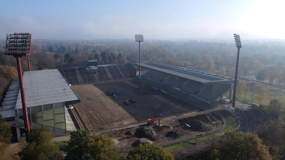 Nicht nur das Grotenburg-Stadion muss dringend saniert werden.