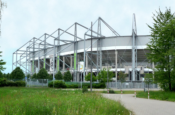 Der BORUSSIA-PARK ist seit 2004 Heimstadion der Mönchengladbacher.