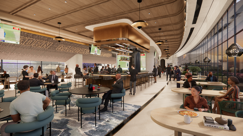 Gerade die Hospitality- und Lounge-Bereiche sollen ausgebaut und aufgewertet werden.