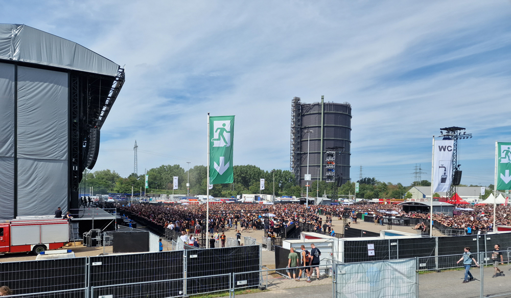 Tausende von Metal-Fans verfolgten beim Knotfest weltweit bekannte Bands wie Slipknot.