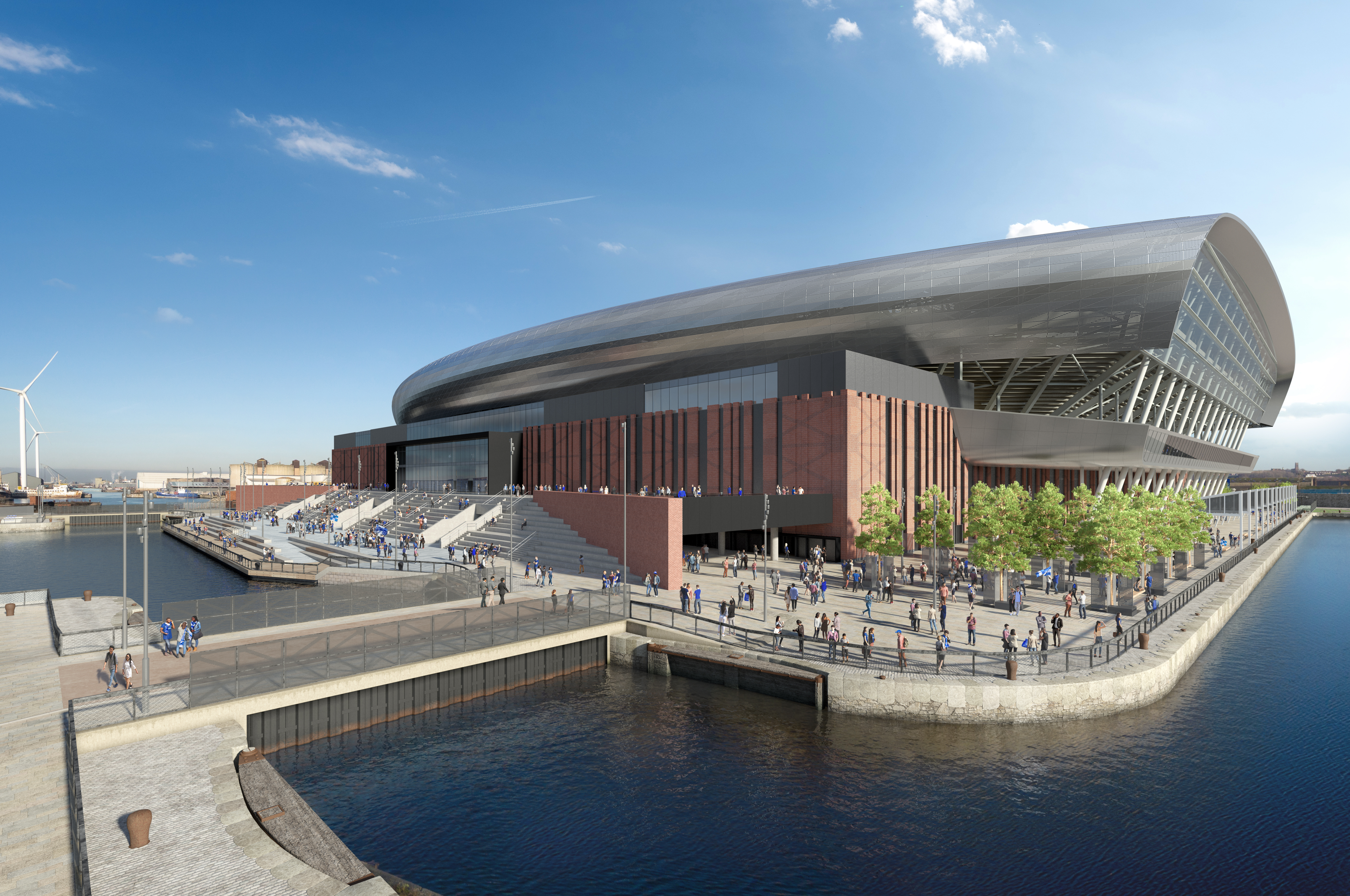 Everton Gibt Baustart Fur Neues Stadion Bekannt Stadionwelt