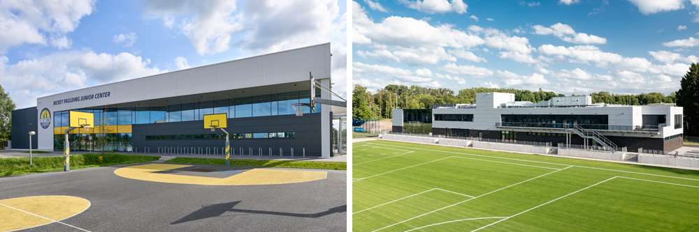 Basketss4life, Oldenburg (links), Sportzentrum Arminia Bielefeld (rechts).