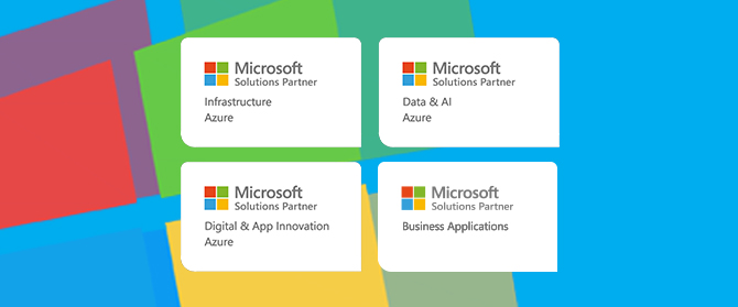 GWS ist mittlerweile Inhaber von vier Microsoft Solution Designations.