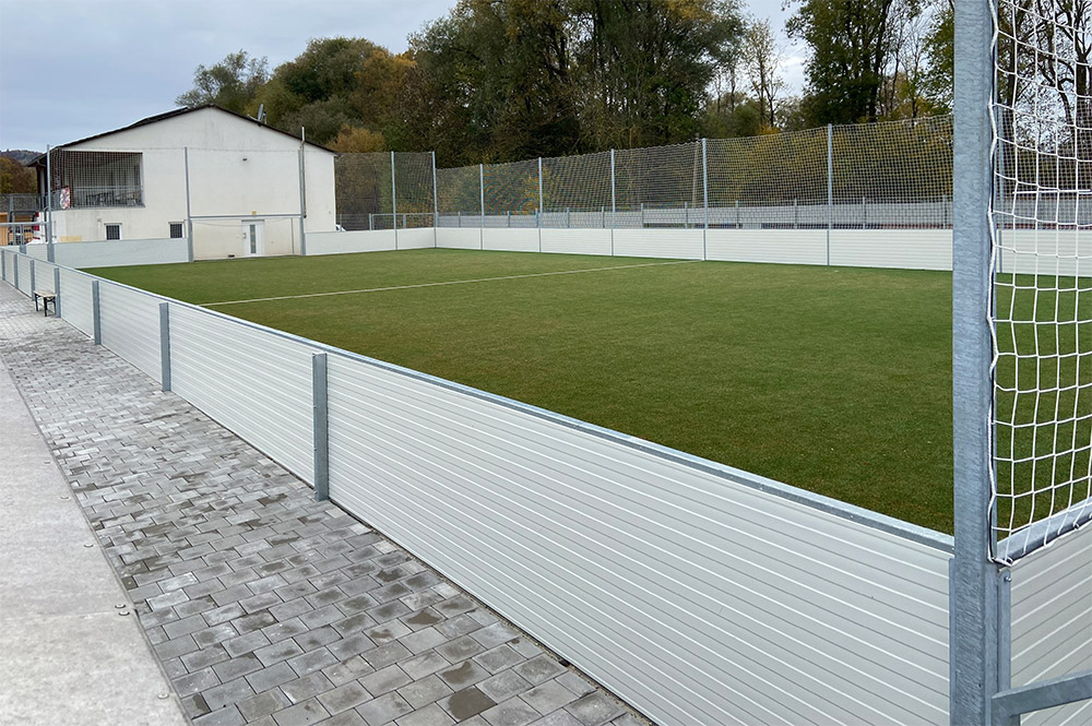 Auch im bayerischen Bad Staffelstein setzt man ab sofort auf den robusten Soccercourt von Schäper.