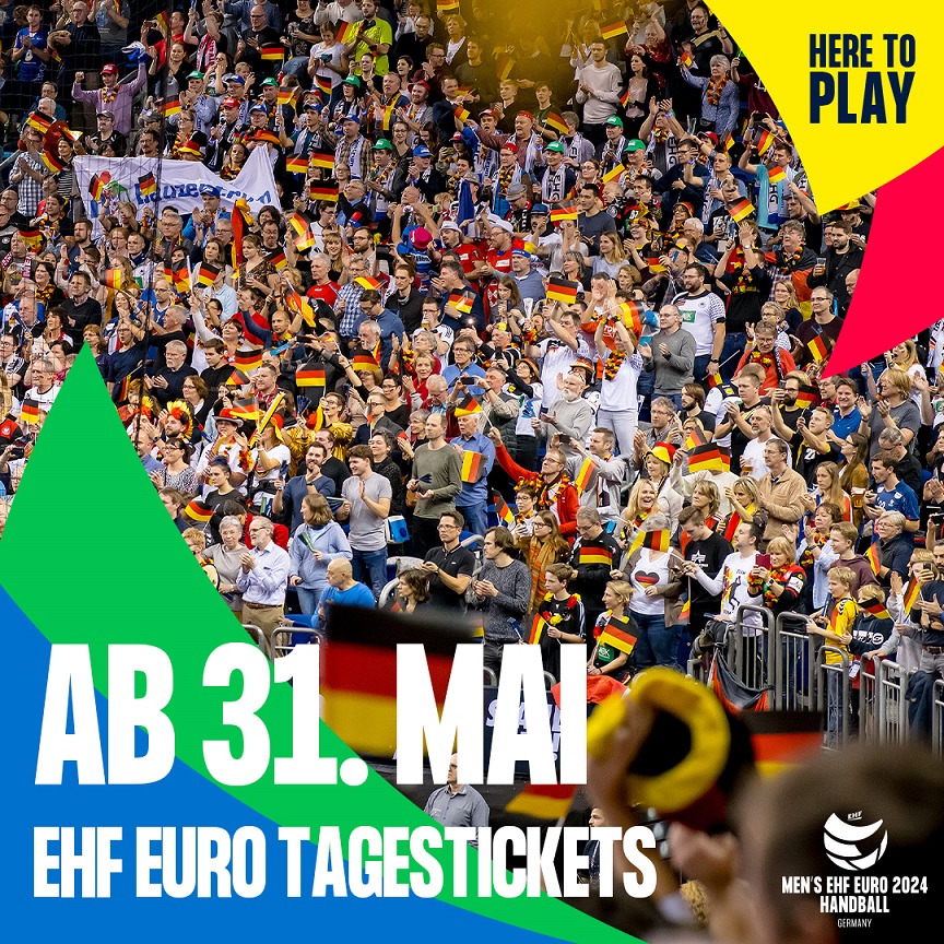 Verkauf der Tagestickets für die EHF EURO 2024 startet - Stadionwelt